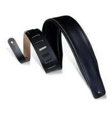 Ремінь для гітари Levy's Heirloom Series Guitar Strap Black (DM1PD-BLK)