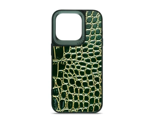 Чехол для мобильного телефона Harder Crocosaur Apple iPhone 15 Pro Green (ARM76702)