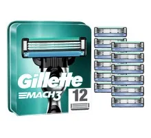 Змінні касети Gillette Mach3 12 шт. (3014260323240)