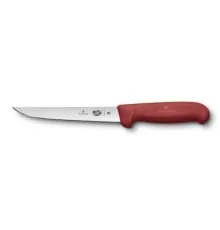 Кухонный нож Victorinox Fibrox обвалочный 15 см, красный (5.6001.15)