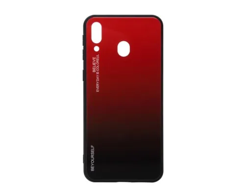 Чохол до мобільного телефона BeCover Gradient Glass Galaxy M20 SM-M205 Red-Black (703568)