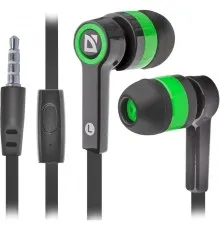 Наушники Defender Pulse 420 Green (63422)