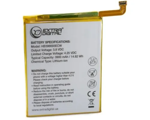 Акумуляторна батарея Extradigital Huawei Mate 8 3900 mAh (BMH6461)