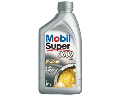 Моторное масло Mobil SUPER 3000 5W40 1л (MB 5W40 3000 1L)