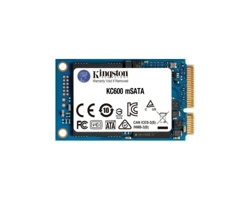 Накопичувач SSD mSATA 1TB Kingston (SKC600MS/1024G)