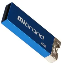 USB флеш накопичувач Mibrand 4GB Сhameleon Blue USB 2.0 (MI2.0/CH4U6U)