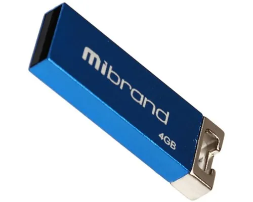 USB флеш накопичувач Mibrand 4GB Сhameleon Blue USB 2.0 (MI2.0/CH4U6U)