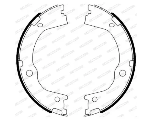 Тормозные колодки FERODO FSB4089