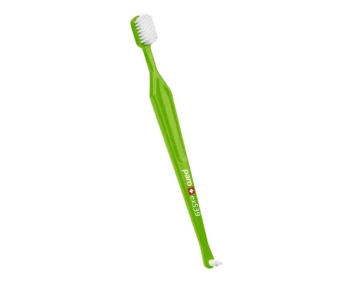 Зубная щетка Paro Swiss exS39 ультрамягкая салатовая (7610458007143-light-green)