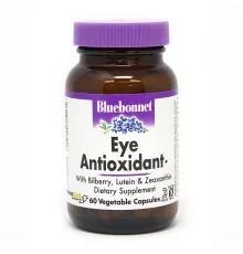 Антиоксидант Bluebonnet Nutrition Антиоксидант для Око з зеаксантин, 60 рослинних (BLB0340)