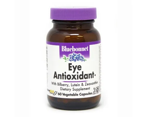 Антиоксидант Bluebonnet Nutrition Антиоксидант для Глаз с Зеаксантином, 60 растительных (BLB0340)