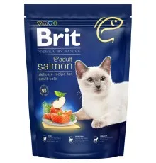 Сухой корм для кошек Brit Premium by Nature Cat Adult Salmon 800 г (8595602553051)