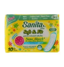 Гигиенические прокладки Sanita Soft & Fit Maxi 24.5 см 10 шт. (8850461090285)