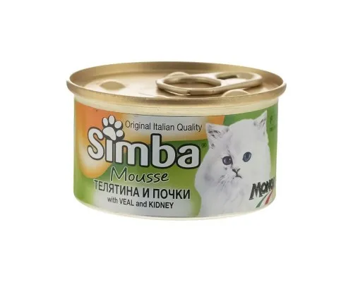 Консервы для кошек Simba Cat Wet телятина 85 г (8009470009409)