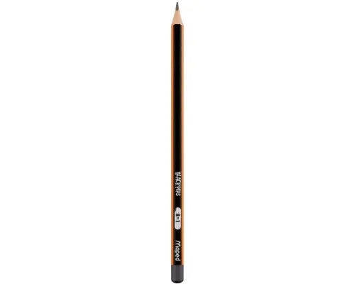 Олівець графітний Maped BLACK PEPS, B, без ластика (MP.850024)