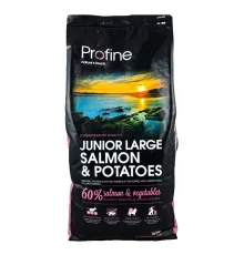 Сухой корм для собак Profine Junior Large Salmon с лососем и картофелем 15 кг (8595602517596)