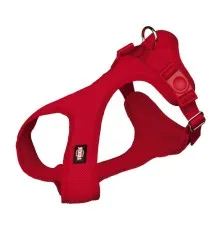 Шлея для собак Trixie Soft нейлонова S-M 35-60 см/20 мм червона (4047974162835)