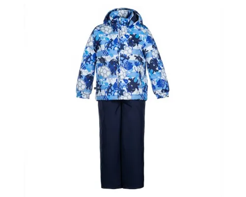 Комплект верхнього одягу Huppa YOKO 41190014 темно-синій з принтом/темно-синій 110 (4741468760407)