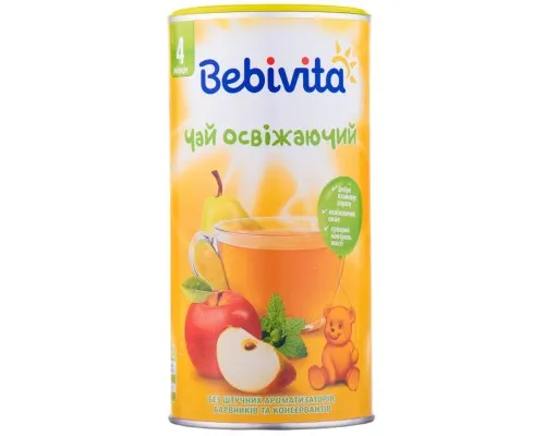 Детский чай Bebivita Освежающий 200 г (9007253101882)