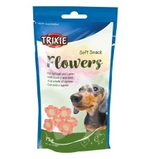 Ласощі для собак Trixie "Flowers" 75 г (курка та ягня) (4011905314921)