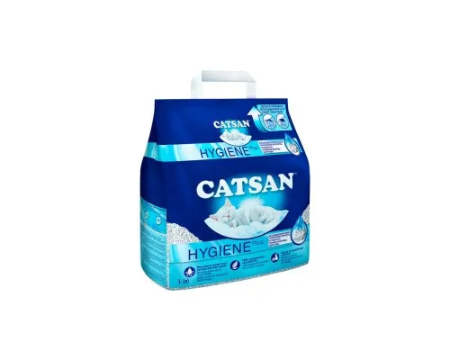 Наповнювач для туалету Catsan Hygiene plus Мінеральний вбирний 10 л (4008429130403)