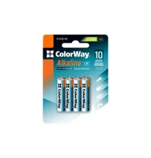 Батарейка ColorWay AAA LR03 Alkaline Power (щелочные) * 8 blister (CW-BALR03-8BL)