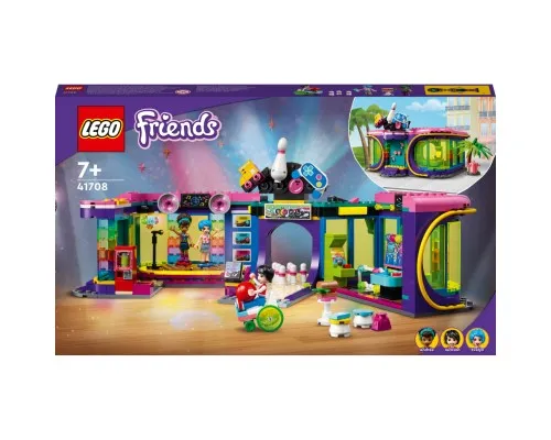 Конструктор LEGO Friends Диско-аркада на роликах 642 деталей (41708)