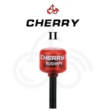 Антенна для дрона RushFPV Cherry II MMCX-JW90 RHCP Transparent Red (DC11R)