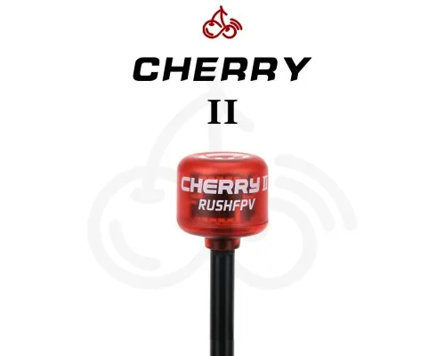 Антенна для дрона RushFPV Cherry II MMCX-JW90 RHCP Transparent Red (DC11R)