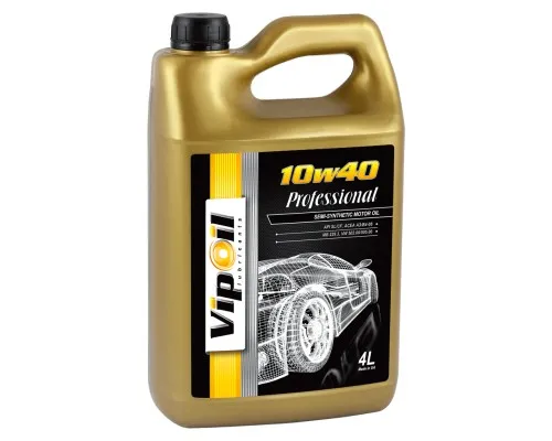Моторное масло VIPOIL Professional 10W-40 SL/CF, 4л (0162827)