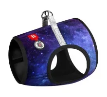 Шлея для собак WAUDOG Clothes з QR-паспортом "NASA21" ХS3 (2903-0148)