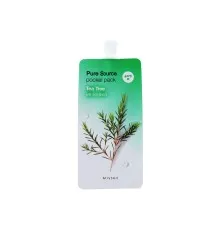 Маска для обличчя Missha Pure Source Pocket Pack Tea Tree Нічна з екстрактом чайного дерева 10 мл (8806185781848)