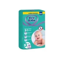 Подгузники Evy Baby Midi Jumbo 5-9 кг 64 шт (8690506520250)