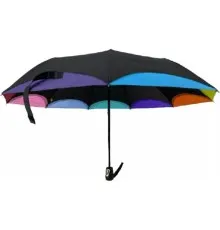 Зонт Grunhelm полуавтомат женский (цветной край) UAO-1005RH-47GW (121841)