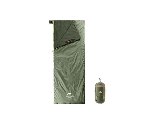 Спальный мешок Naturehike Summer надлегкий LW180 NH21MSD09 R (15C) XL Green (6927595777961-R)