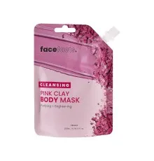 Маска для тіла Face Facts Cleansing Pink Clay Body Mask Очищувальна з рожевою глиною 200 мл (5031413928778)