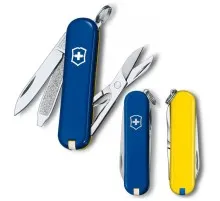 Ніж Victorinox Classic SD Ukraine Синьо-жовтий (0.6223.2.8)
