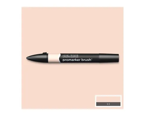 Маркер Winsor&Newton двосторонній Brushmarker, (Y129) Сатин (884955042748)