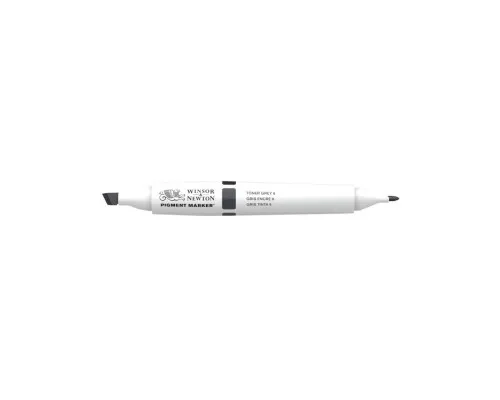 Маркер Winsor&Newton двосторонній Pigment marker (135) Сірий тонер 6 (884955040683)