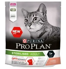 Сухой корм для кошек Purina Pro Plan Sterilised с лососем 400 г (7613036544832)