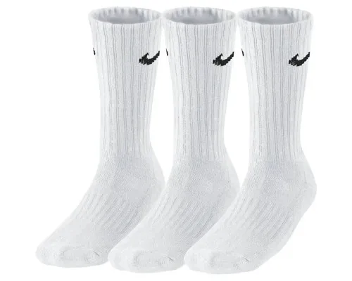 Шкарпетки Nike U NK V CUSH CREW - 3PR VALUE SX4508-101 46-50 3 пари Білі (685068095443)