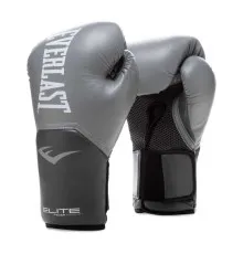 Боксерські рукавички Everlast Elite Training Gloves 870282-70-12 сірий 12 oz (009283609023)