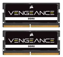 Модуль памяти для ноутбука SoDIMM DDR5 16GB (2x8GB) 4800 MHz Vengeance Corsair (CMSX16GX5M2A4800C40)