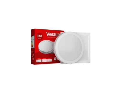 Светильник Vestum LED 12W 6000K 220V (1-VS-5406)