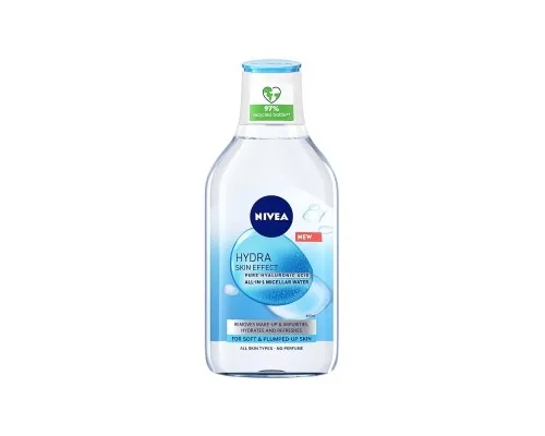 Міцелярна вода Nivea Hydra Skin Effect з Гіалуроновою кислотою 400 мл (4005900940315)