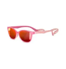 Детские солнцезащитные очки Suavinex с лентой, полукруглая форма, 3-8 лет, розовые (308551)