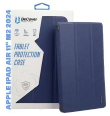 Чехол для планшета BeCover Tri Fold Hard Apple iPad Air 11" M2 2024 Deep Blue (711413)