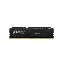 Модуль пам'яті для комп'ютера DDR5 32GB (2x16GB) 6000 MHz Beast Black XMP Kingston Fury (ex.HyperX) (KF560C30BBK2-32)