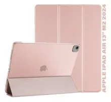 Чохол до планшета BeCover Tri Fold Hard Apple iPad Air 13" M2 2024 Pink (711724)
