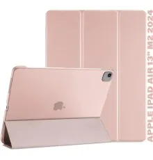 Чехол для планшета BeCover Tri Fold Hard Apple iPad Air 13" M2 2024 Pink (711724)